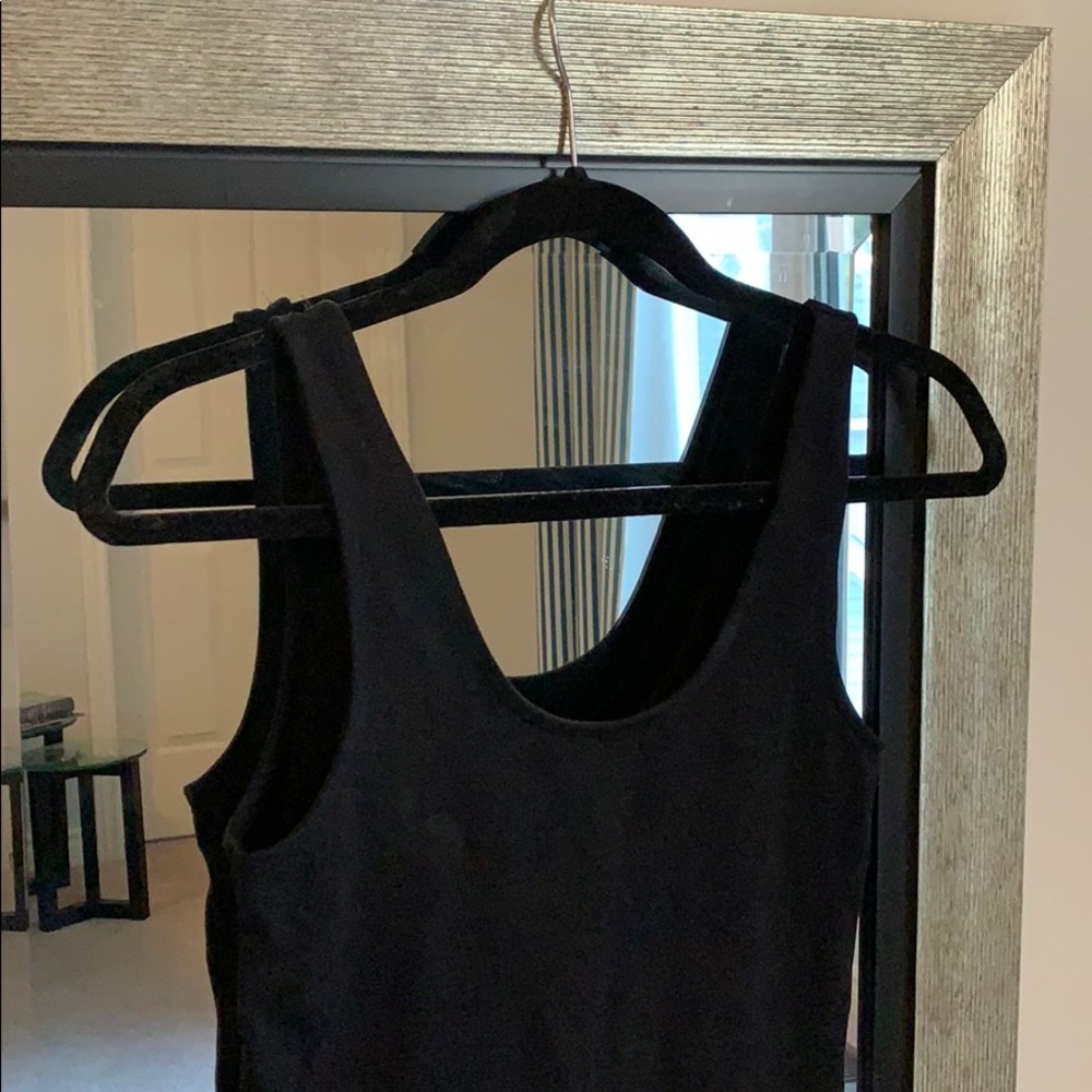 Twik fitted black dress